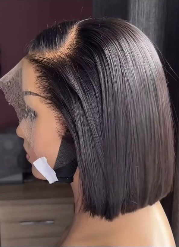 13*4 Lace Wigs For Black Woman 8 inches