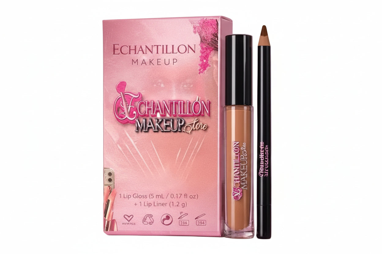 Echantillon  Makeup Store Lip gloss and Lip Liner Duo