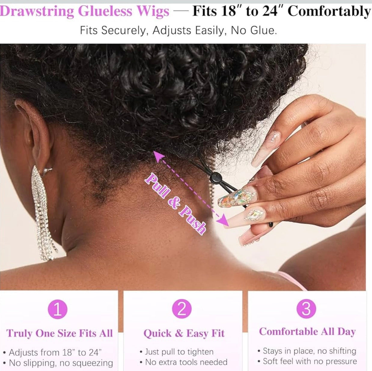 WEAR AND GO 250% DENSITY 14 INCHES HUMAN HAIR BURMESE CURLY PRE PLUCK PRE BLEACH PRE EVERYTHING