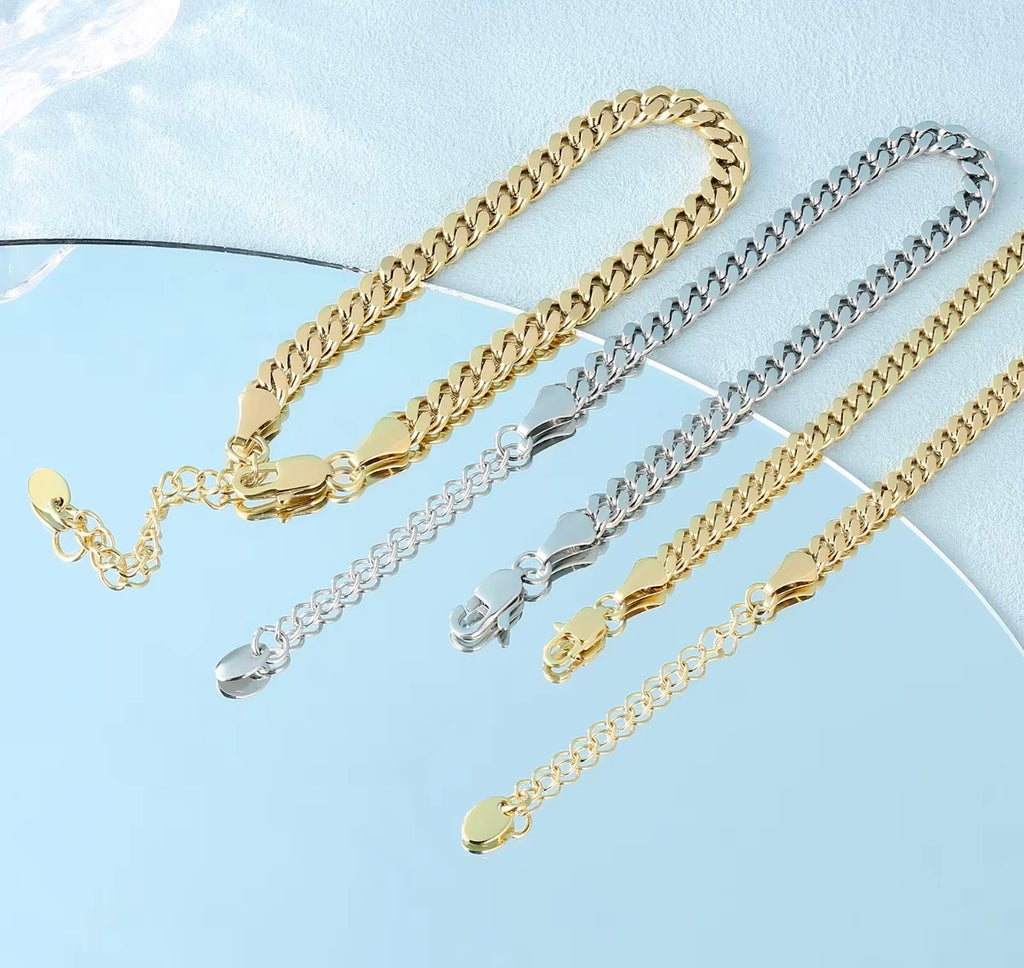 Anklet For Women IN GOLD STAINLESS STEEL