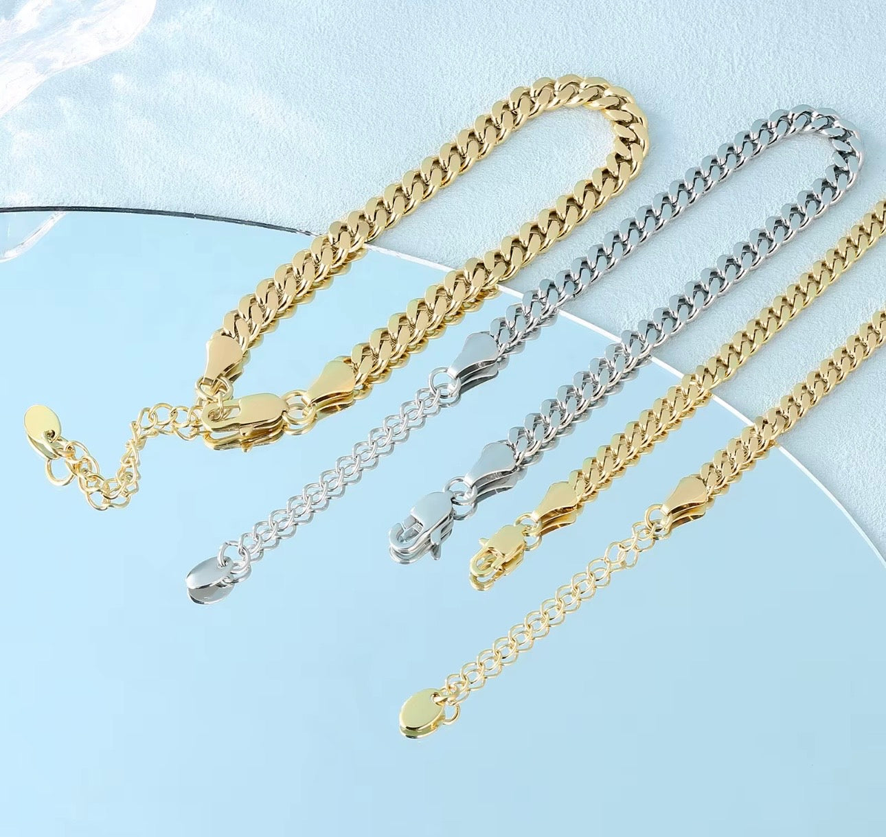 Anklet For Women IN GOLD STAINLESS STEEL