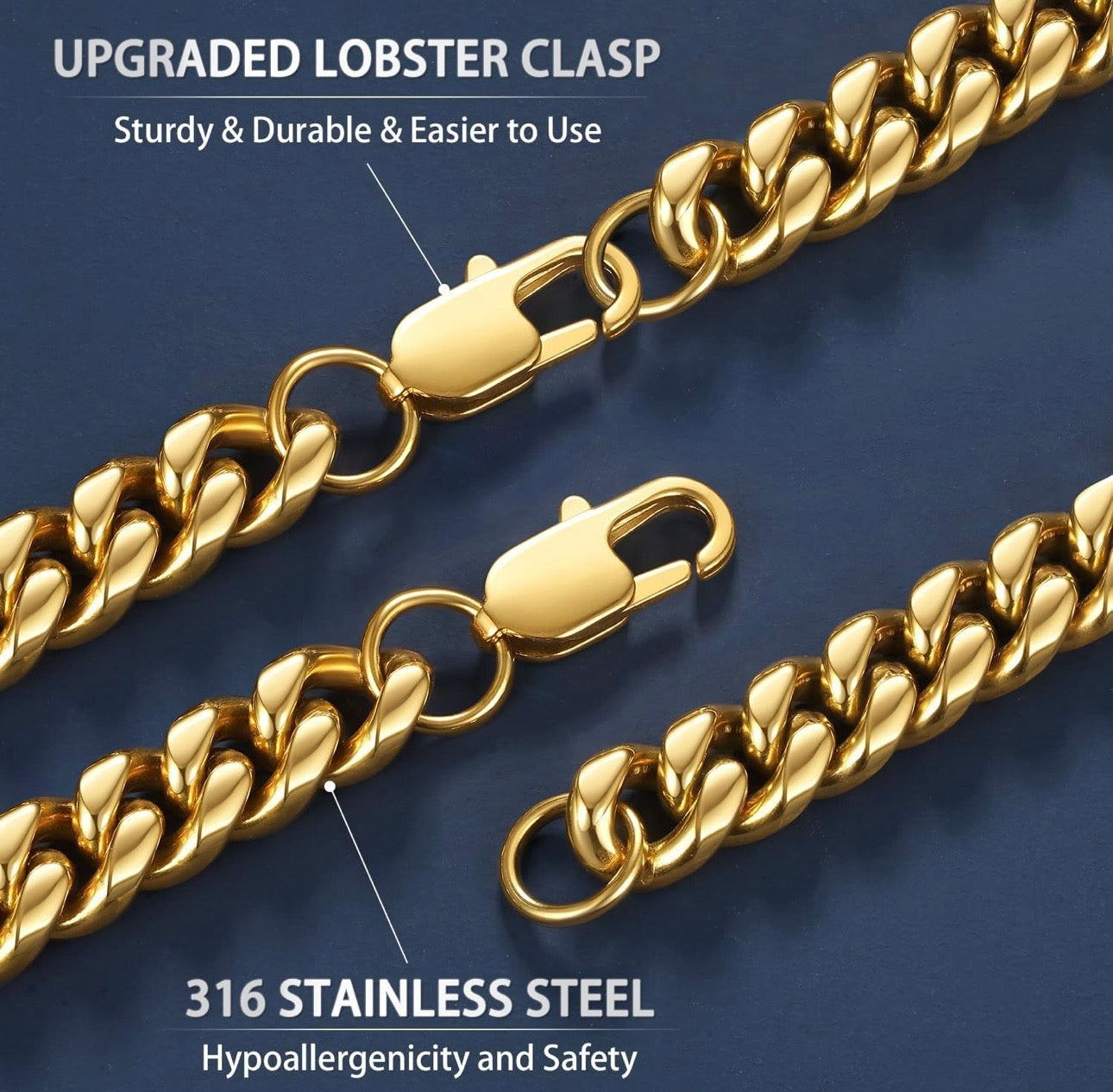 Anklet For Women IN GOLD STAINLESS STEEL