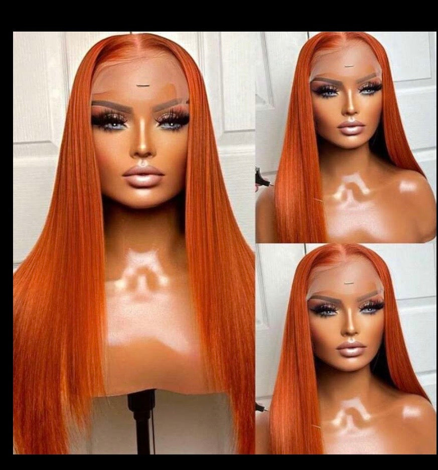 Ginger 13*4 lace frontal for black women 30 inches