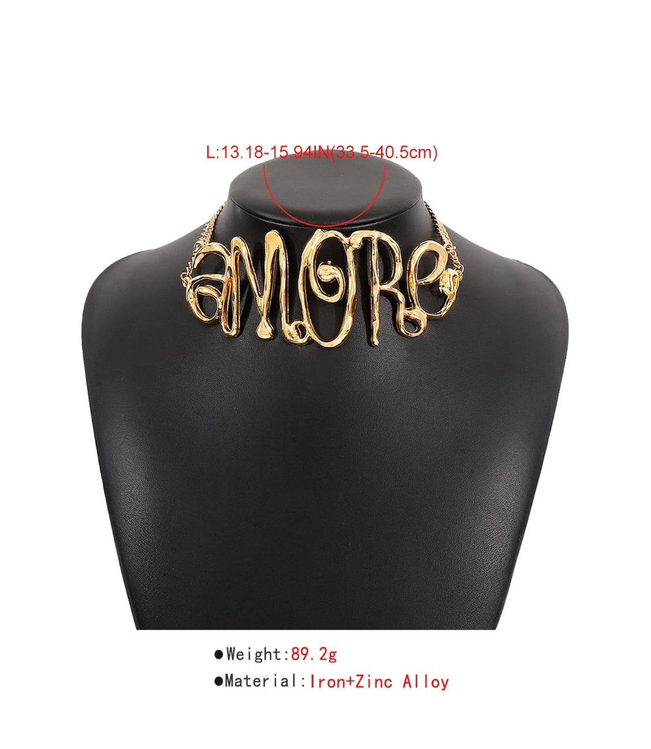 St Valentin choker AMORE necklace for women