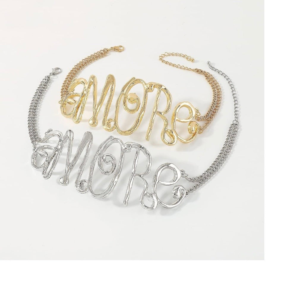 St Valentin choker AMORE necklace for women