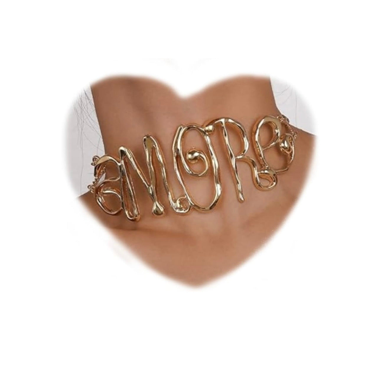 St Valentin choker AMORE necklace for women