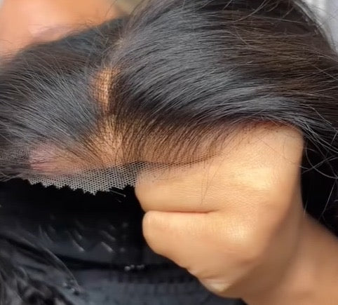 WEAR AND GO human hair bob 5*5 hair Pre cute pre cut  12 inches 250% density